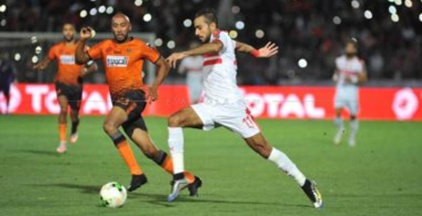 نهائي كأس الكاف...نهضة بركان يتعادل أمام الزمالك في الشوط الأول 0/0