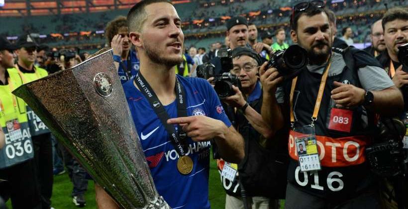 هازارد يتوج بجائزة  أفضل لاعب في نهائي الدوري الأوروبي
