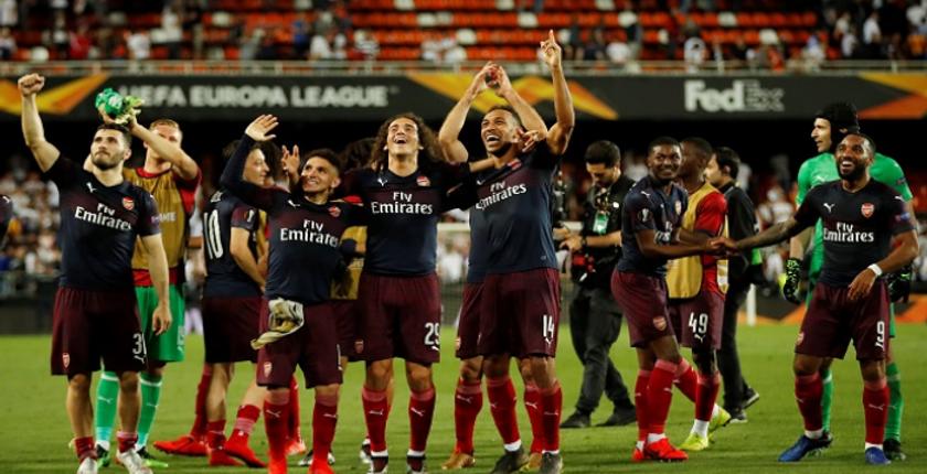 أرسنال يهزم فالنسيا برباعية ويتأهل لنهائي الدوري الأوروبي