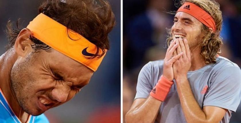 نادال يسقط في مدريد للماسترز على يد اليوناني ستيفانوس تسيتسيباس