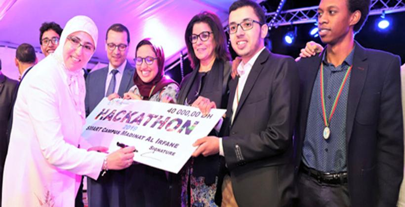 Rabat: quatre projets innovants primés au concours du Hackathon "Smart Campus" Madinat Al Irfane