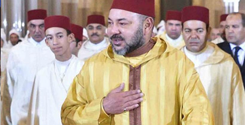 أمير المؤمنين يؤدي صلاة عيد الفطر بمسجد أهل فاس