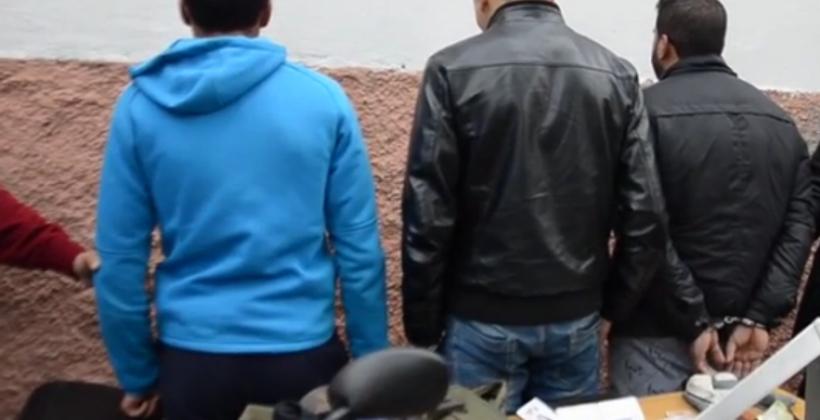 أمن الرباط يوقف متورطين في الإحتجاز والسرقة والتهديد بالسلاح الأبيض