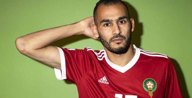 الإصابة تهدد مشاركة خالد بوطيب في مباراة الأسود ضد كوت ديفوار