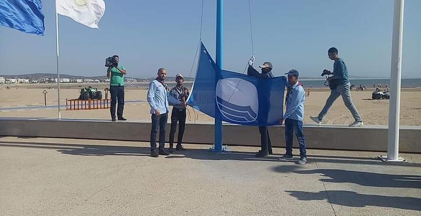 شاطئ الصويرة يرفع علامة “اللواء الأزرق”