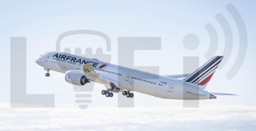 خدمة الإنترنت السريعة Li-Fi ستكون متاحة قريبا على رحلات "Air France"