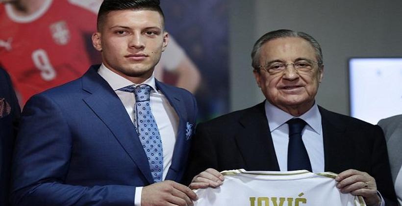 ريال مدريد يقدم يوفيتش أمام جماهير الملكي في البرنابيو
