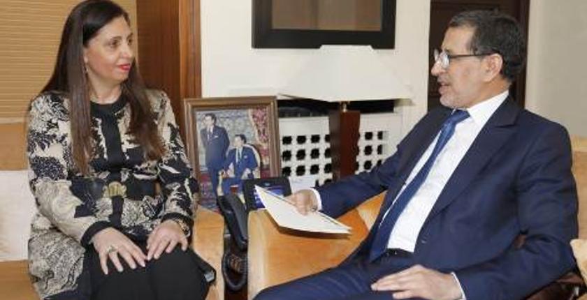 العثماني يبحث مع الأمينة التنفيذية لـ"الإسكوا" سبل تعزيز التبادل والتعاون الثنائي