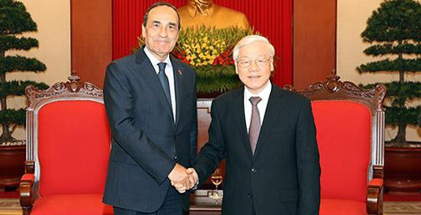 زعيم حزب شيوعي يطالب الفيتنام بمواصلة التنسيق والتعاون مع المغرب