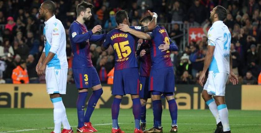 برشلونة يسحق ديبورتيفو ويدخل الكلاسيكو  بمعنويات مرتفعة