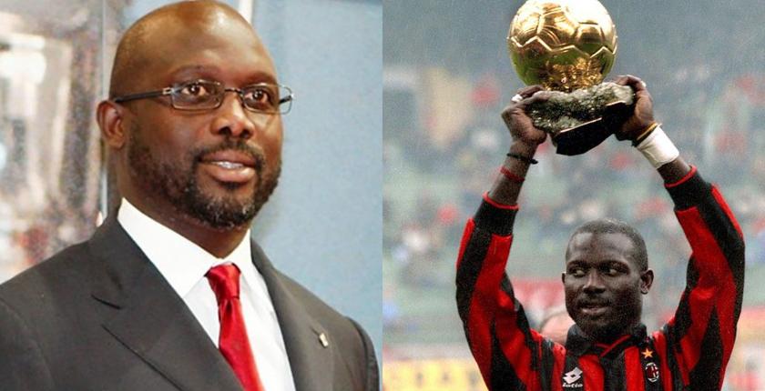 لأول مرة في التاريخ...انتخاب لاعب كرة مشهور رئيسا  لدولة ليبيريا 