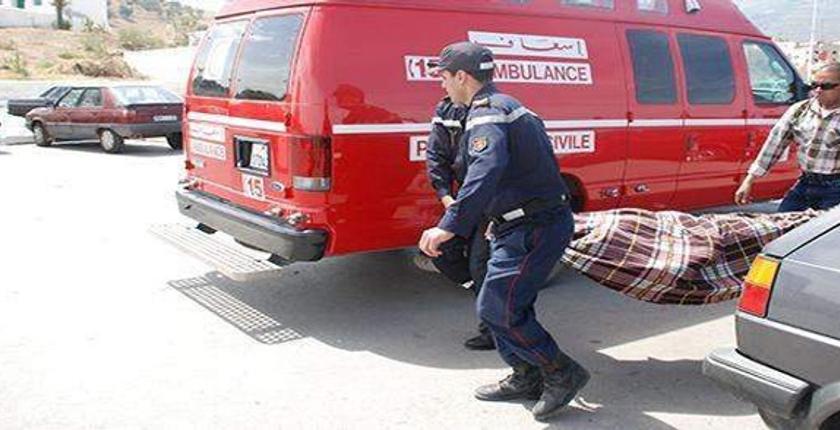 قتيلان في حادث اصطدام بين طاكسي كبير و بيكاب نواحي الخميسات 