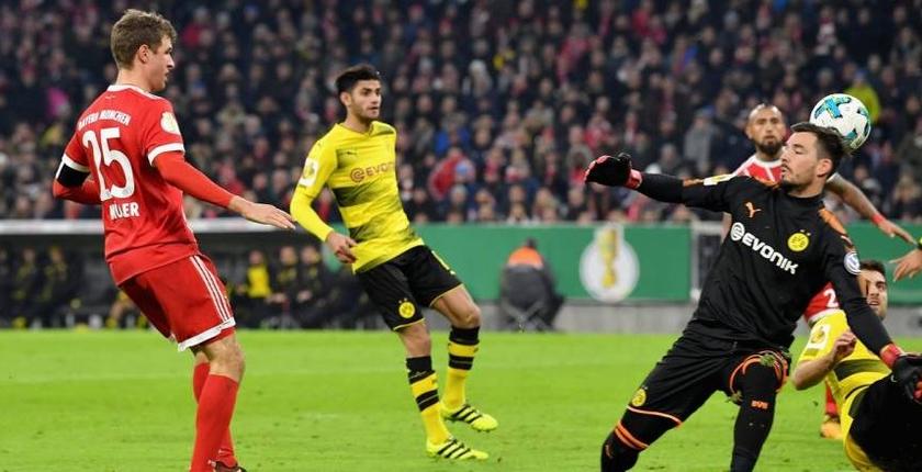 البايرن يطيح ببروسيا دورتموند في كأس ألمانيا