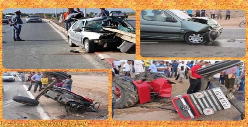 مصرع 23 شخص وإصابة 1764 آخرين في حوادث السير بالمملكة خلال أسبوع