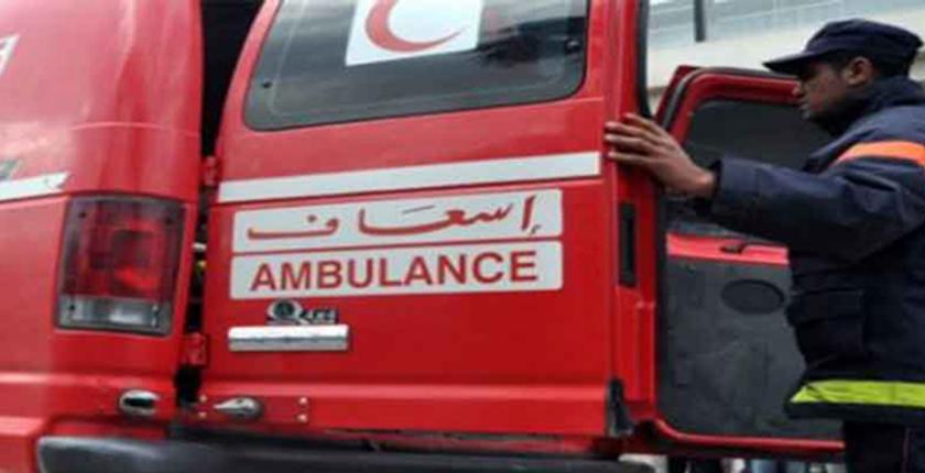 انقلاب شاحنة صهريجية نواحي البيضاء ولا خسائر في الأرواح + صور