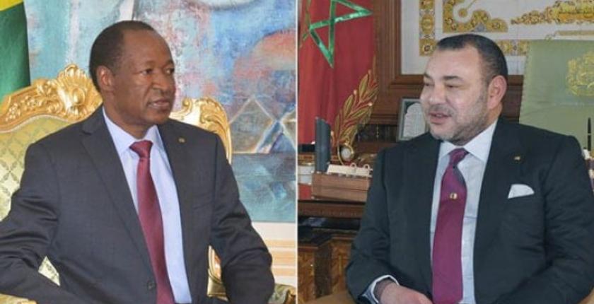 جلالة الملك يهنئ رئيس بوركينا فاسو بذكرى  عيد استقلال بلاده