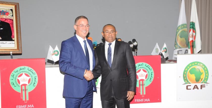 قبل التوجه إلى روسيا.. المنتخب المغربي يتوصل بمبلغ مالي هام من "الكاف" 