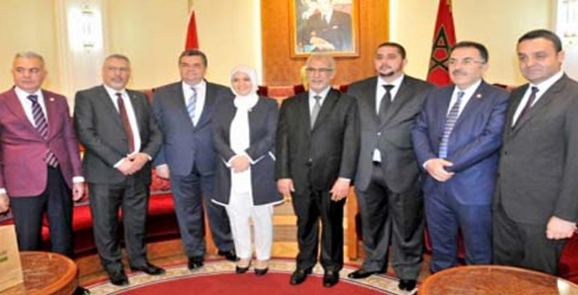 العمراني: "العلاقات الاقتصادية المغربية التركية ليست متوازنة" +صور