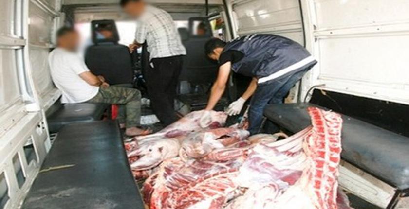 وزان..السلطات المحلية تتلف 457 كيلوغراما من لحوم الذبح السري