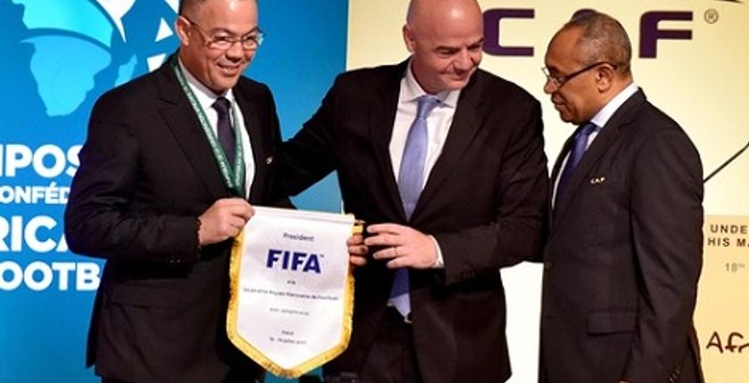 مونديال 2026.. رئيس "الكاف" يدعو الأوروبيين للتصويت للمغرب
