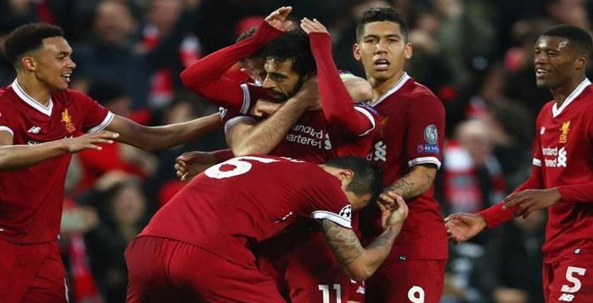 ليفربول يكتسح روما بخماسية ويضع قدما في نهائي دوري أبطال أوروبا 