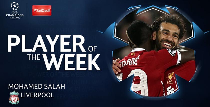 محمد صلاح يتفوق على رونالدو ويتوج بجائزة جديدة بأوروبا
