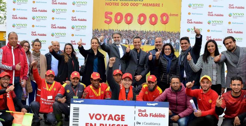 "Vivo Energy" تعلن انضمام 500 ألأف  عضو إلى نادي "Shell" للوفاء