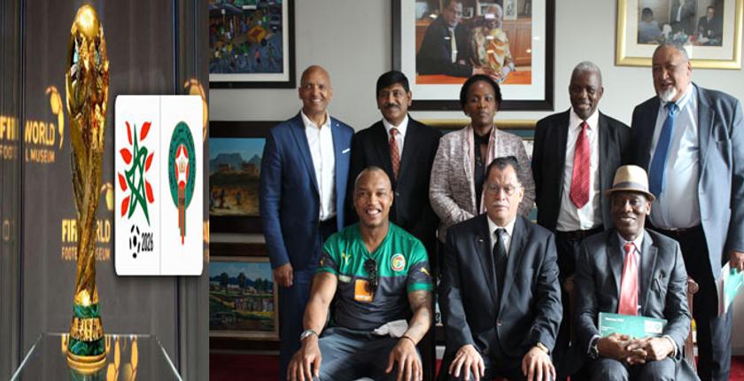 مونديال 2026..جنوب إفريقيا تدعم رسميا ملف المغرب
