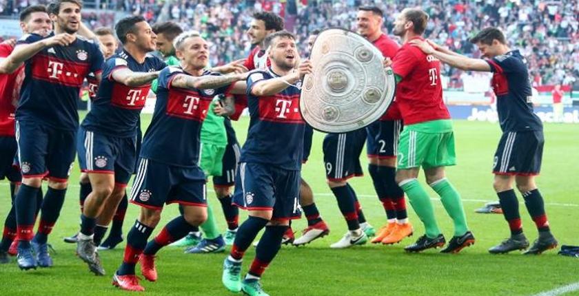 بايرن ميونخ يتوج بطلا للدوري الألماني للمرة 28 في تاريخه