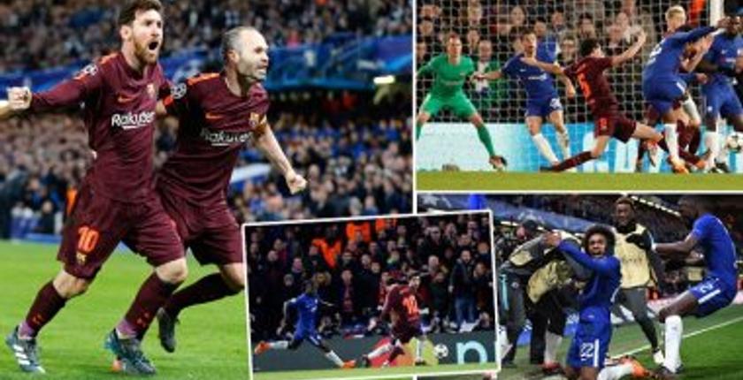 برشلونة يخطف تعادلا ثمينا من تشيلسي بدوري الابطال