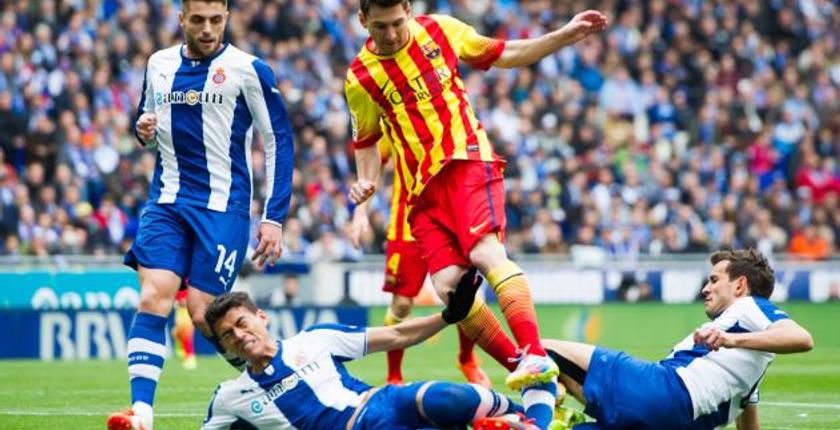 برشلونة يحل ضيفا ثقيلا على اسبانيول