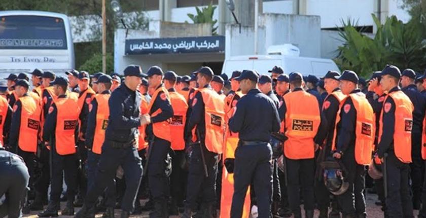 استنفار أمني بالبيضاء قبل مباراة الديربي