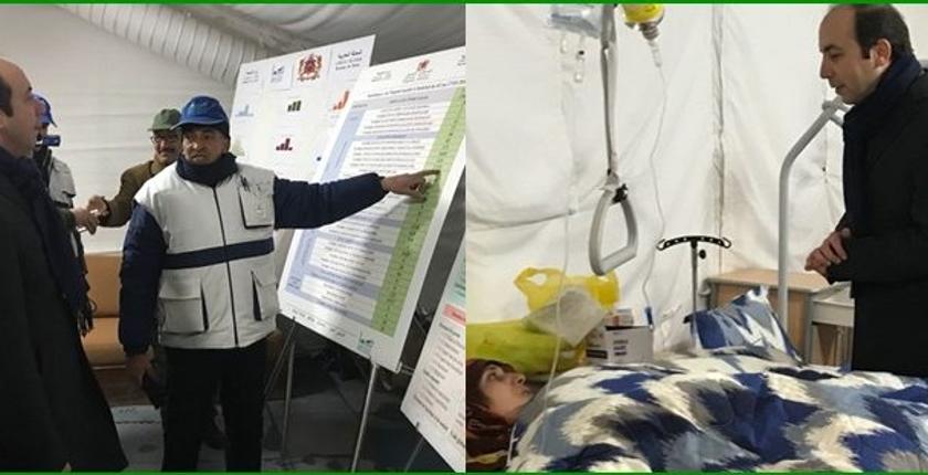 المستشفى المدني المتنقل بإميلشيل قدم 7840 استشارة طبية