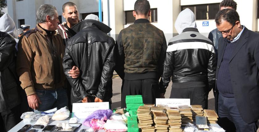 الأمن  يضييق الخناق على مروجي المخدرات بالبيضاء 