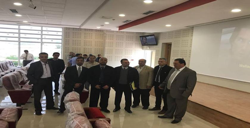 بالصور..وفد سعودي يطلع على تقدم  أشغال بناء كلية الطب والصيدلة بأكادير