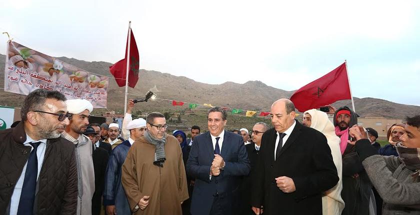 إقليم تزنيت...أخنوش يطلق عدد من المشاريع الفلاحية في إطار مخطط المغرب الأخضر