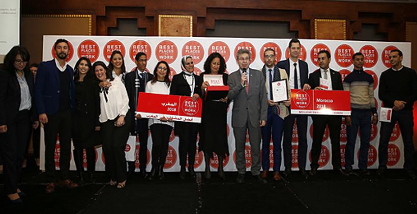 "Meilleurs employeurs au Maroc 2018": Les lauréats primés à Casablanca