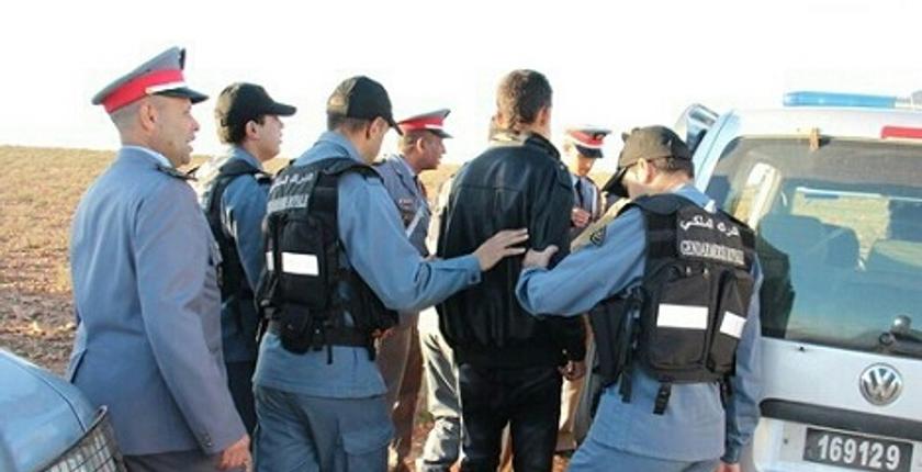 إيداع 6 عناصر من الدرك بالسجن بمراكش بتهمة التخابر مع بارونات المخدرات