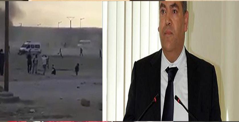 الداخلية توضح حقيقة دهس شاب في احتجاجات جرادة 
