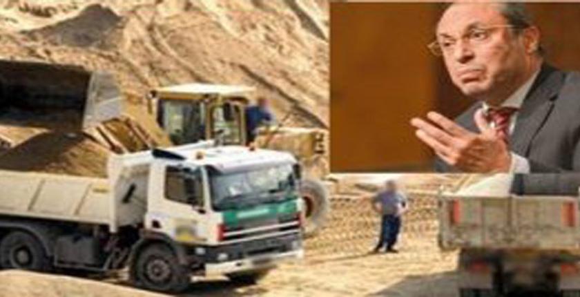 خطوة مفاجئة.. اعمارة يرفض التجديد لأكبر شركة لمقالع الرمال بالمملكة
