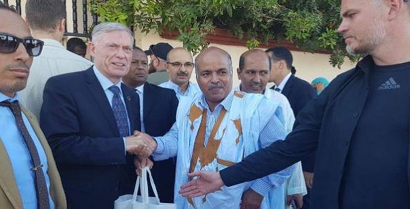كوهلر يعرب عن ارتياحه الشديد لزيارته الأولى للأقاليم الجنوبية للمملكة
