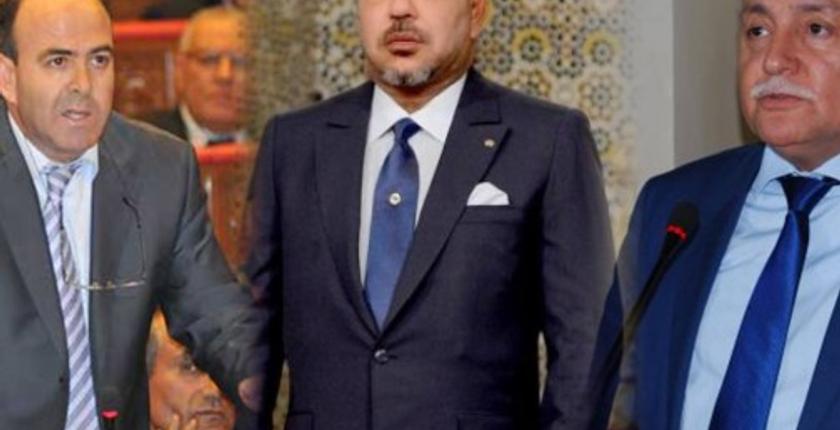 جلالة الملك يستقبل عبد الحكيم بنشماش ومحمد نبيل بنعبد الله