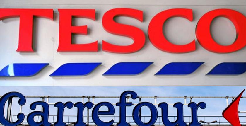 شركة "Carrefour" تدخل في شراكة تاريخية مع "Tesco" شعارها "خفض الأسعار"