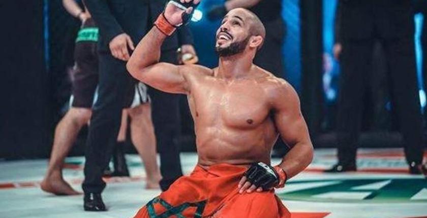 المقاتل المغربي "أبو زعيتر" يفوز بأول نزال له في منظمة "UFC"