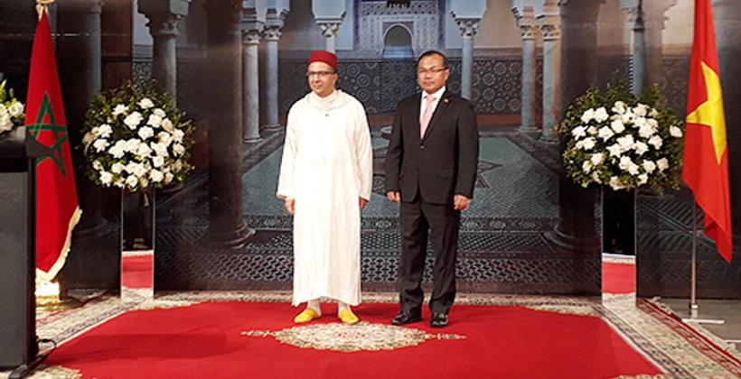 L'ambassade du Maroc au Vietnam offre une brillante réception à l'occasion de la fête du Trône