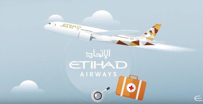 بالفيديو.. Etihad Airways تطلق خدمات طبية مخصصة للضيوف على متن طائرتها