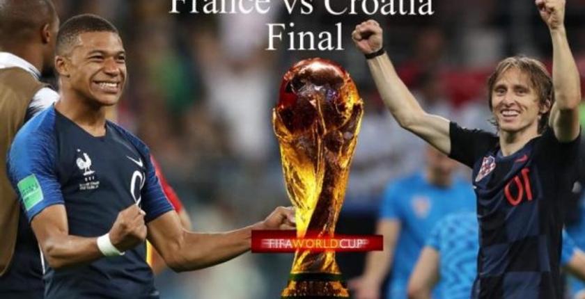 طموح كرواتيا يتحدى قوة  فرنسا على لقب كأس العالم 2018