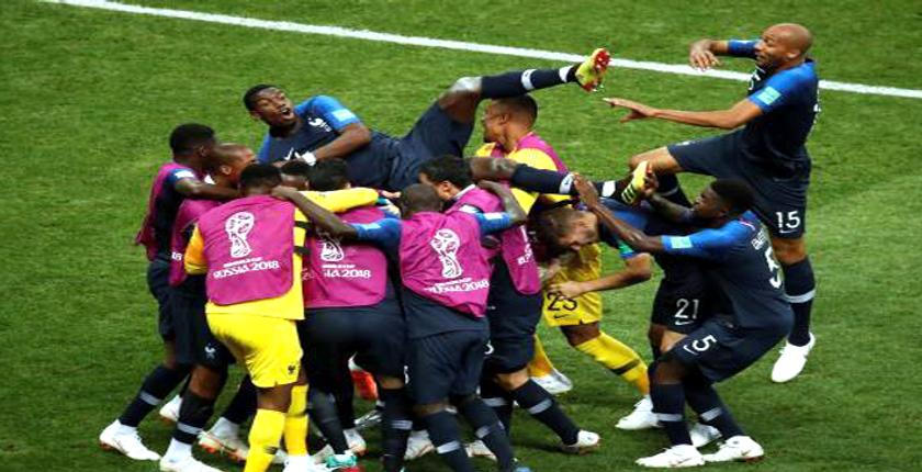 فرنسا تحقق لقب كأس العالم للمرة الثانية في تاريخها