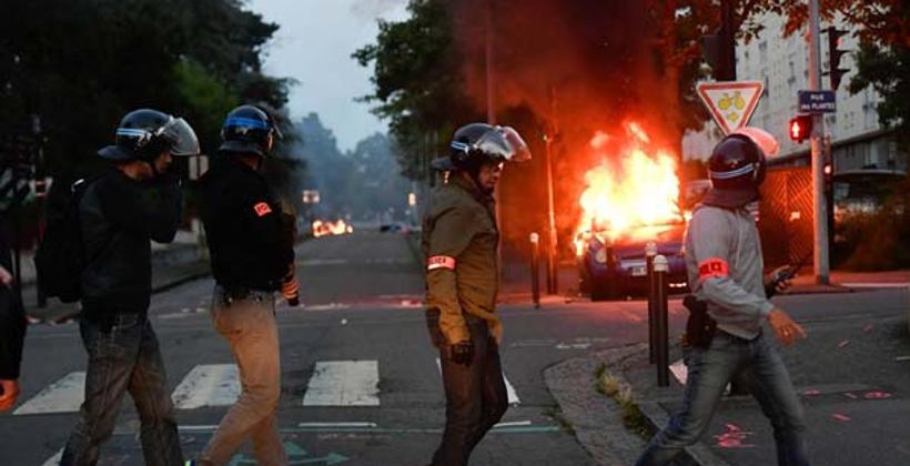 Deuxième nuit d'émeutes à Nantes