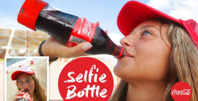 شركة Coca-Cola تبتكر زجاجة جديدة مجهزة بكاميرا !